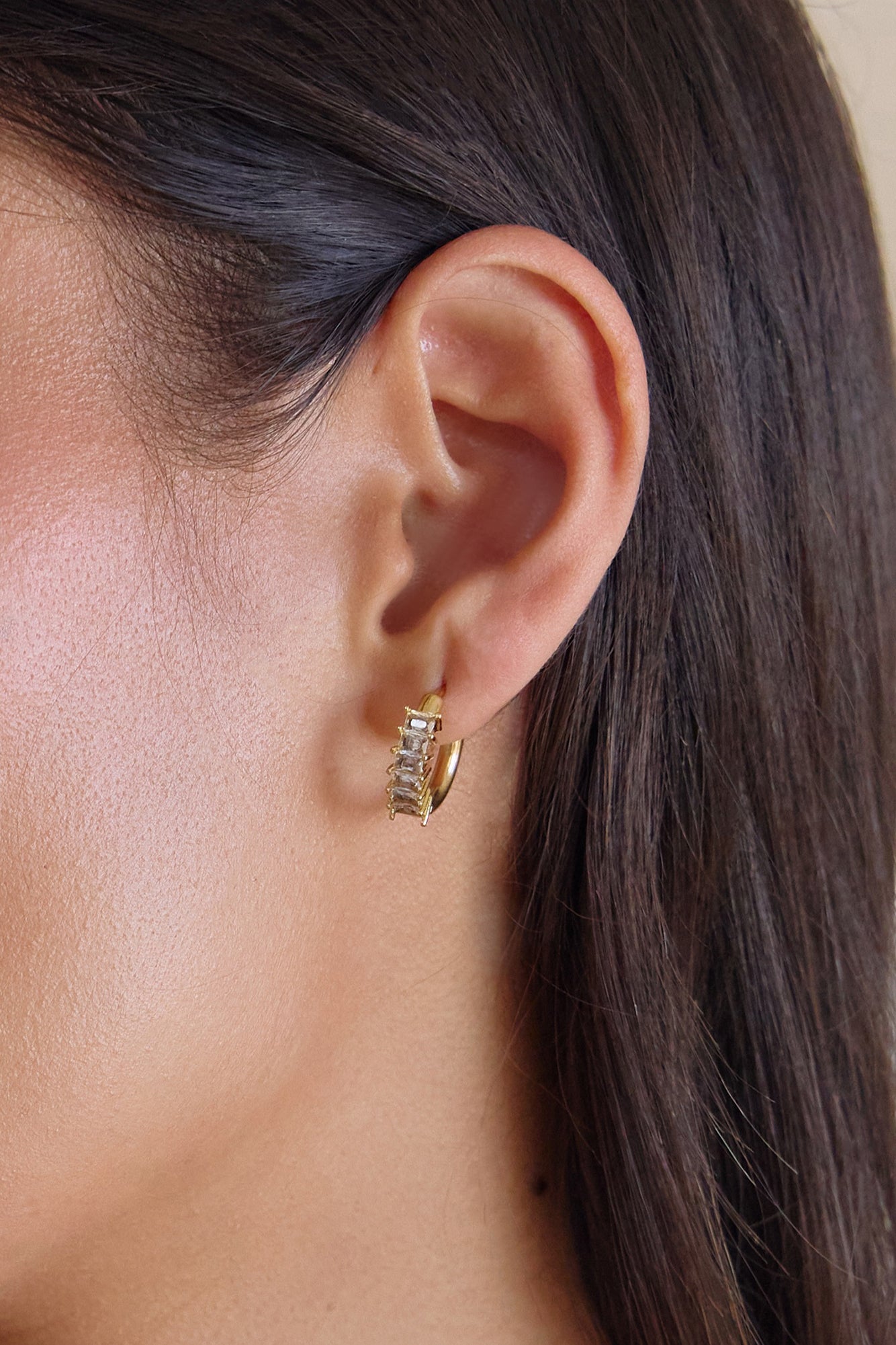 Coastal Swirl Earrings Gold