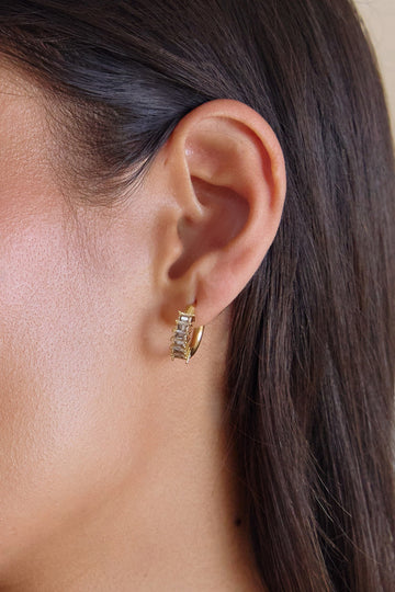 Coastal Swirl Earrings Gold