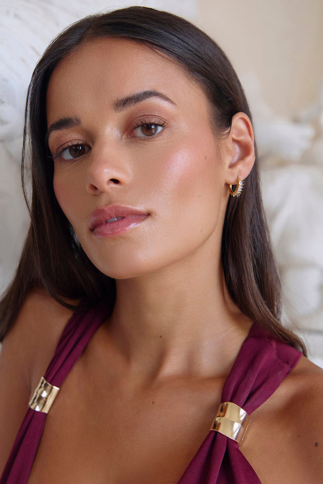 Coastal Swirl Earrings Gold