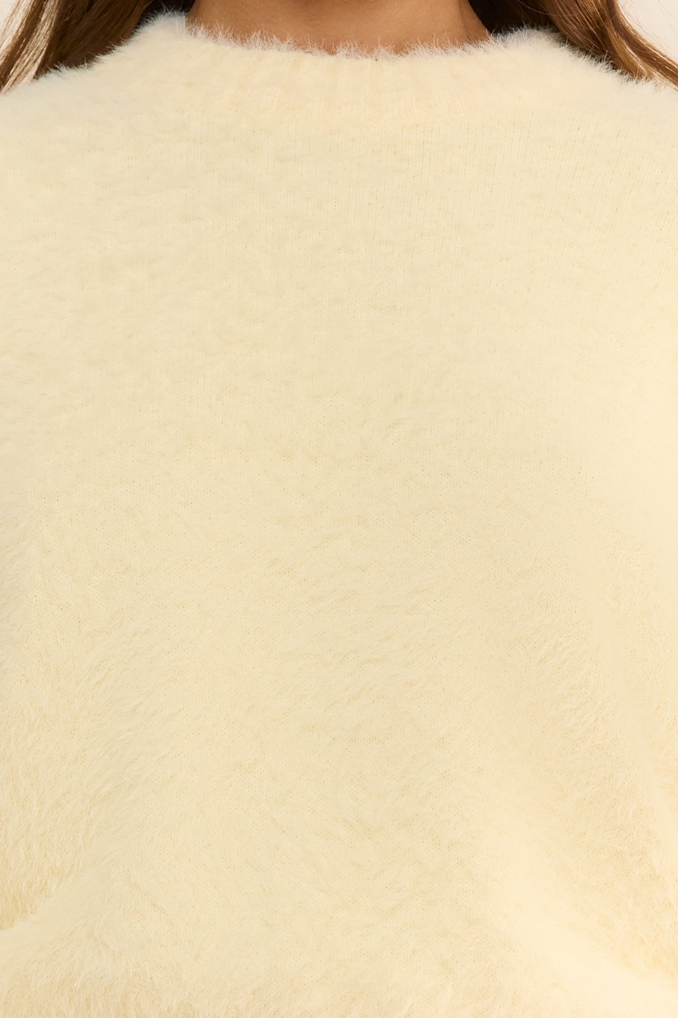 Cosy Moments Knit Sweater Yellow