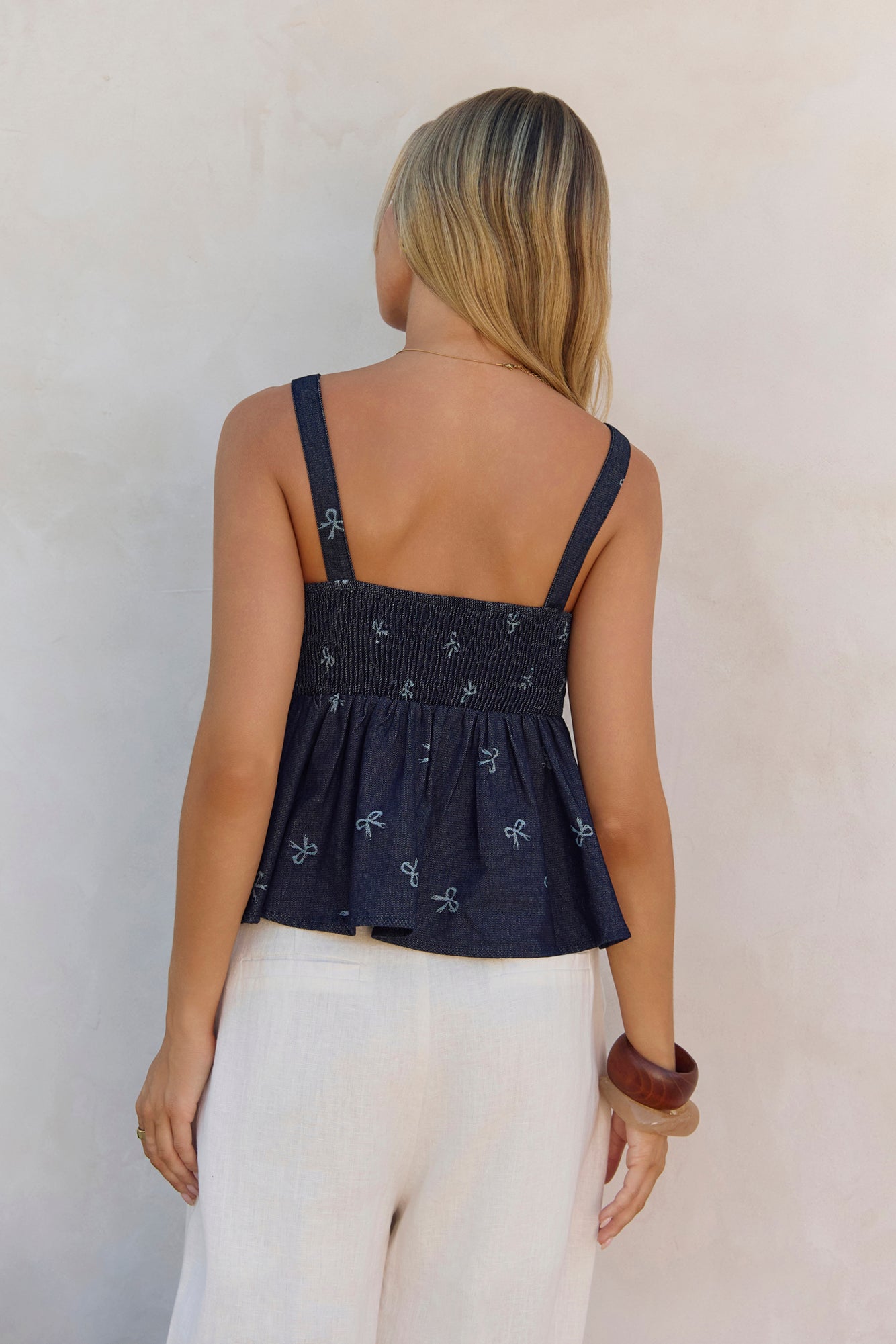 Dainty Darling Top Blue