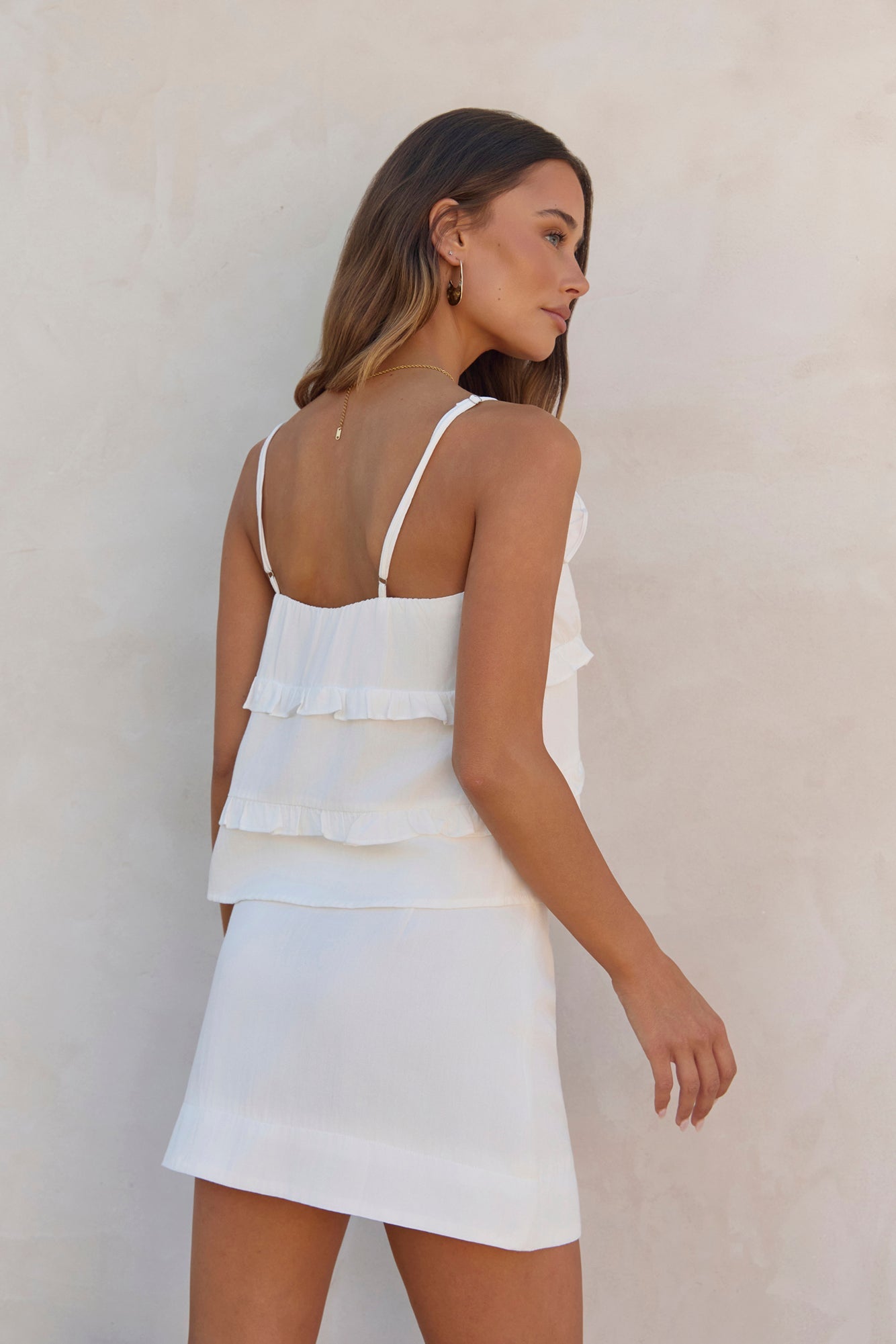 Wave Chaser Top White