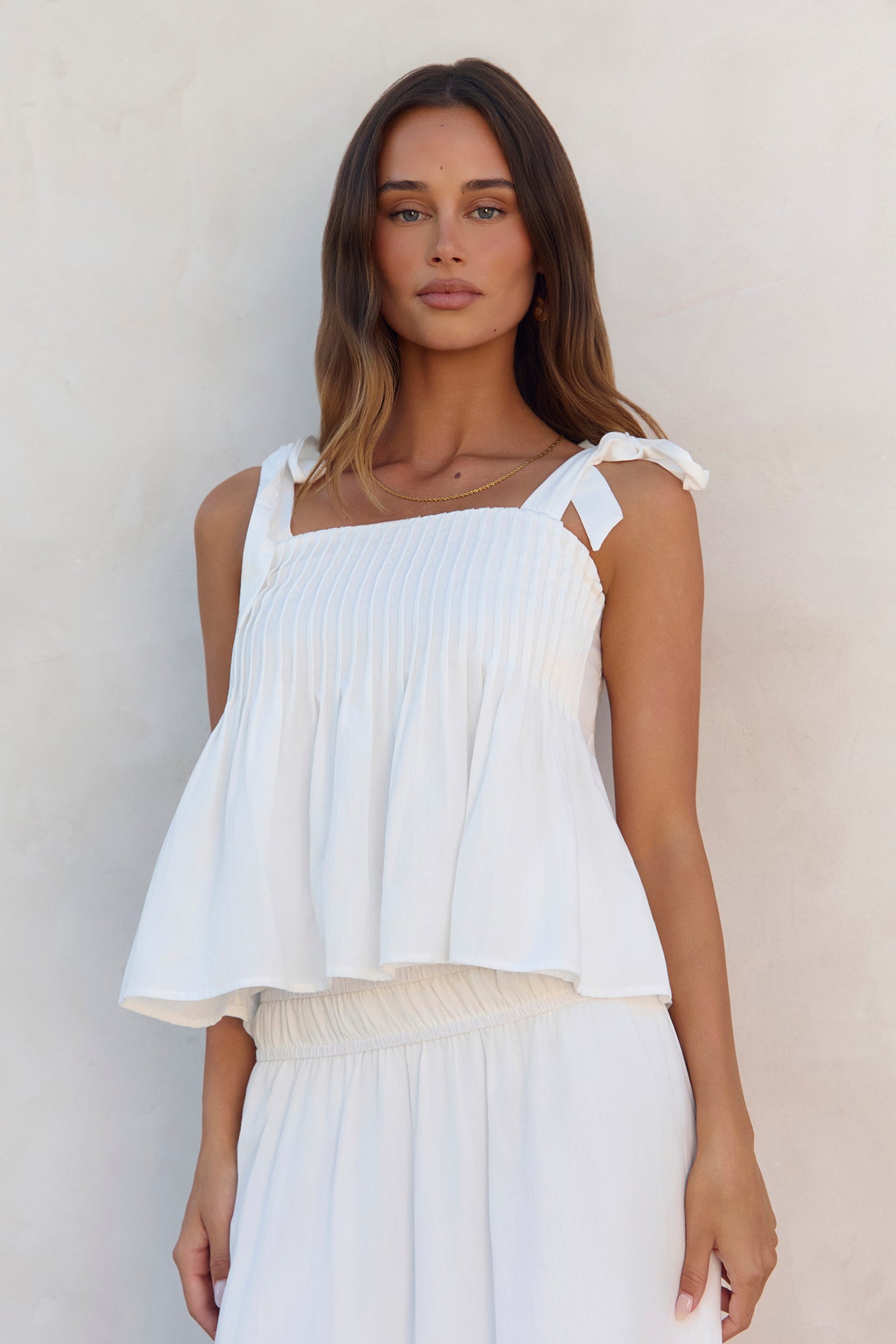 In The Highlight Top White