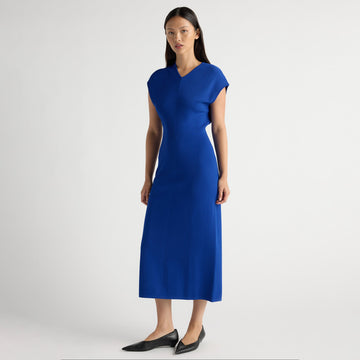 Frida V-Neck Sweater Dress