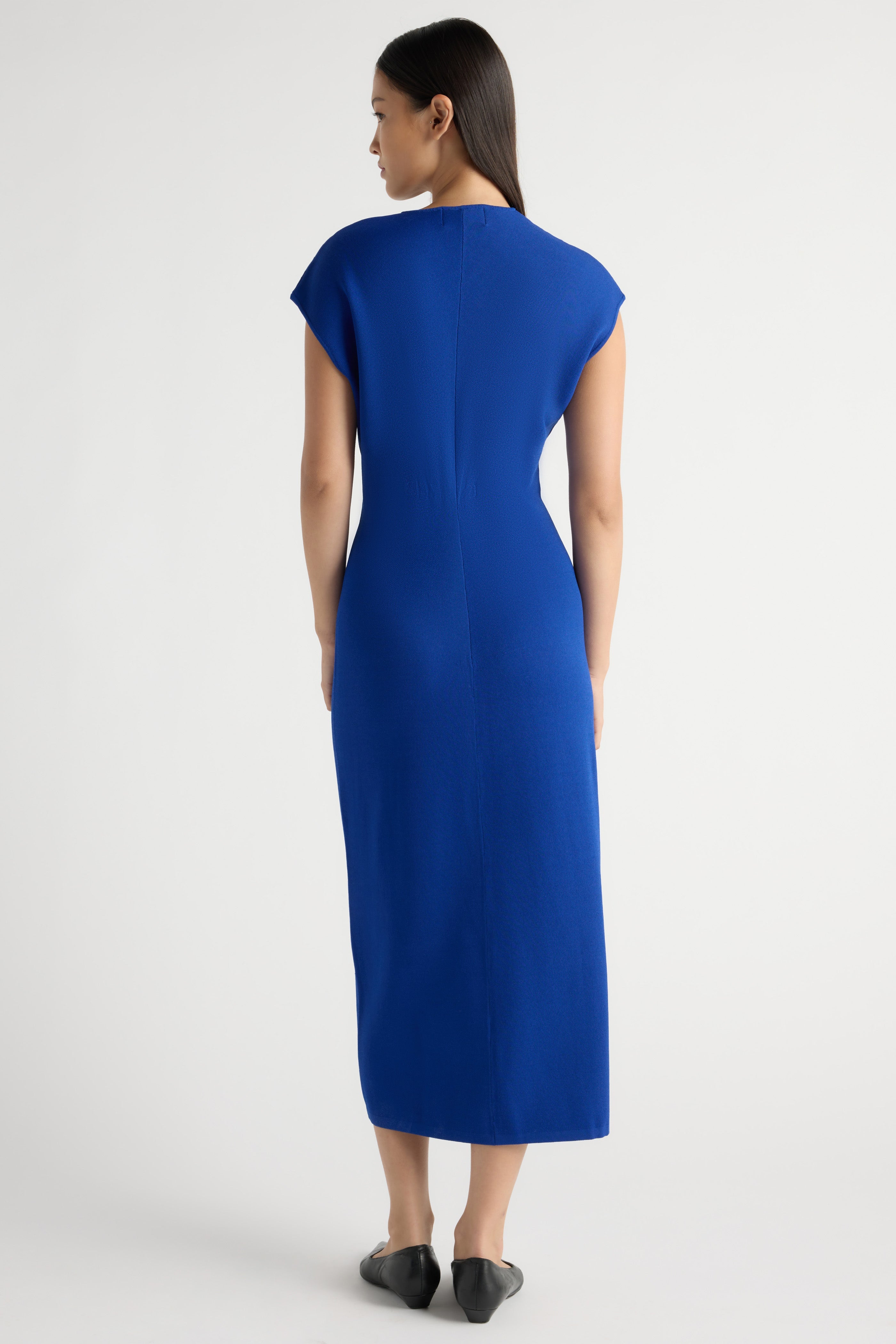 Frida V-Neck Sweater Dress