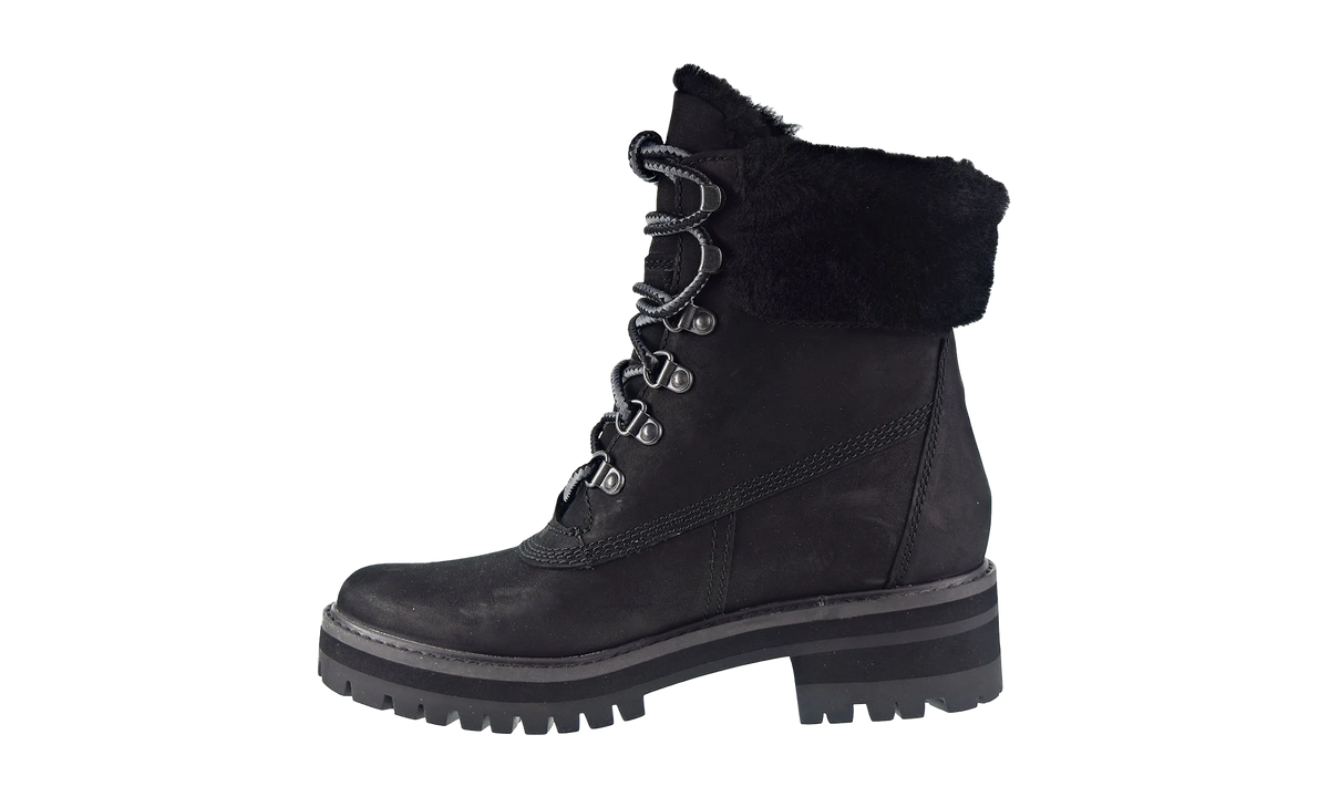 Courmayeur Valley 6 Inch Shearling Waterproof Boots WMNS Black Nubuck TB0A2947