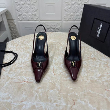 YSL 2026 Babylone Slingback 90mm Sheepskin