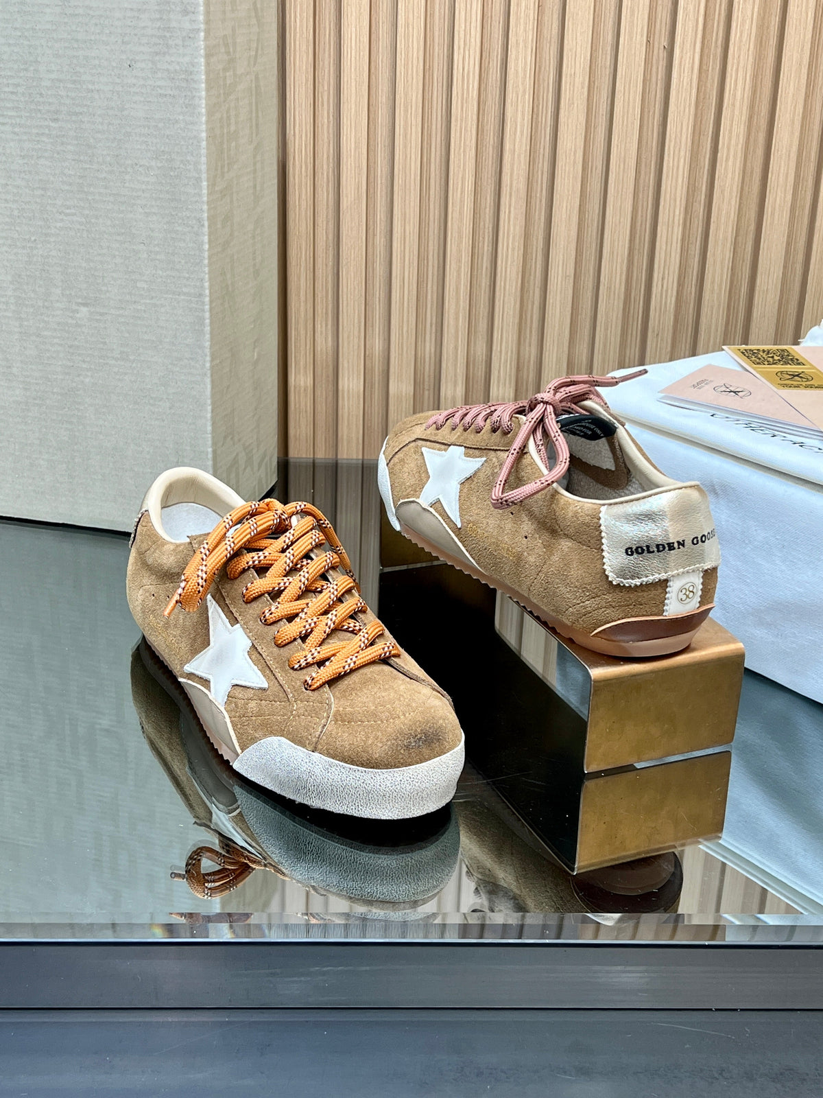 GGDB True-Star Sneaker Light Brown Suede 665959