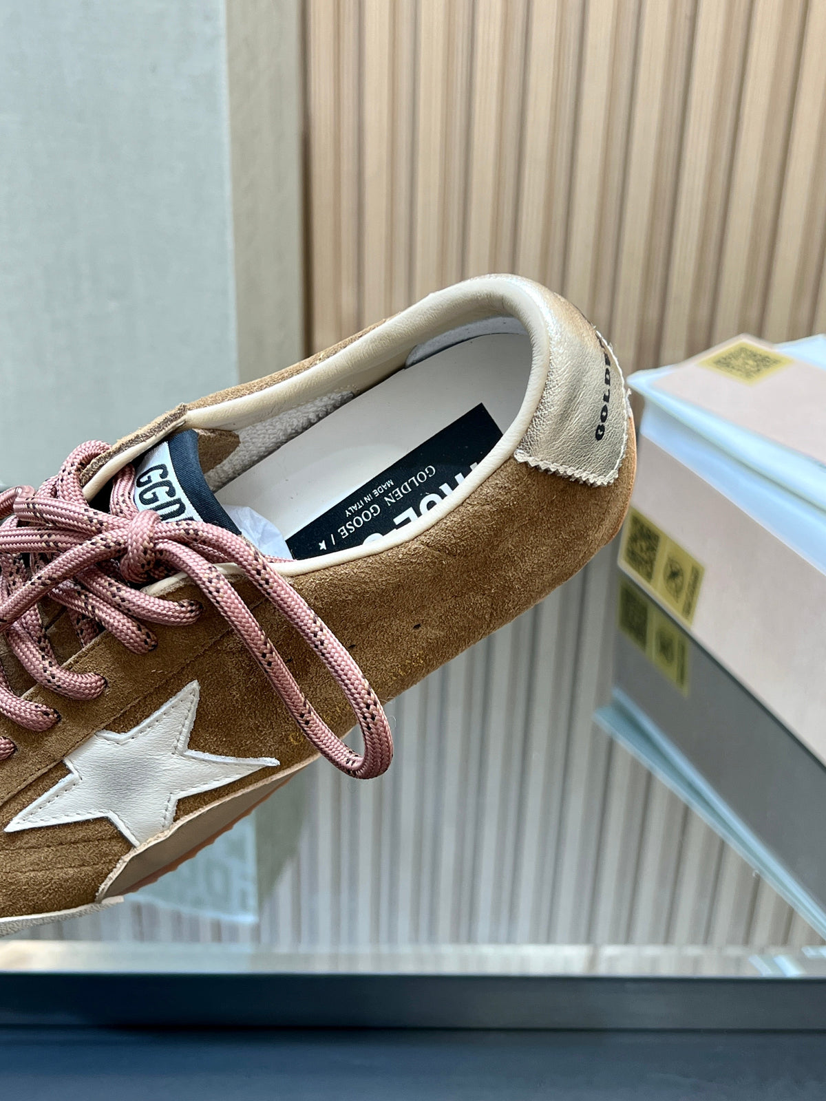 GGDB True-Star Sneaker Light Brown Suede 665959
