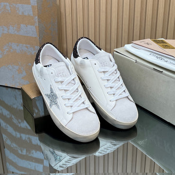 GGDB True-Star Sneaker White Suede Leather 665957