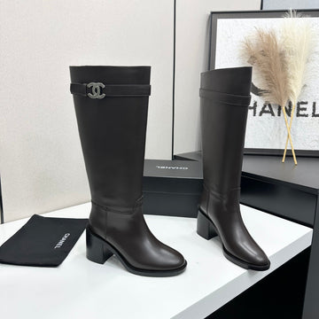 CC FW 2026 Long Boot Dark Coffee Cowhide 925684