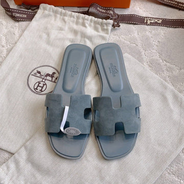 HM 26s Oran Sandal Dark Grey Suede 724292