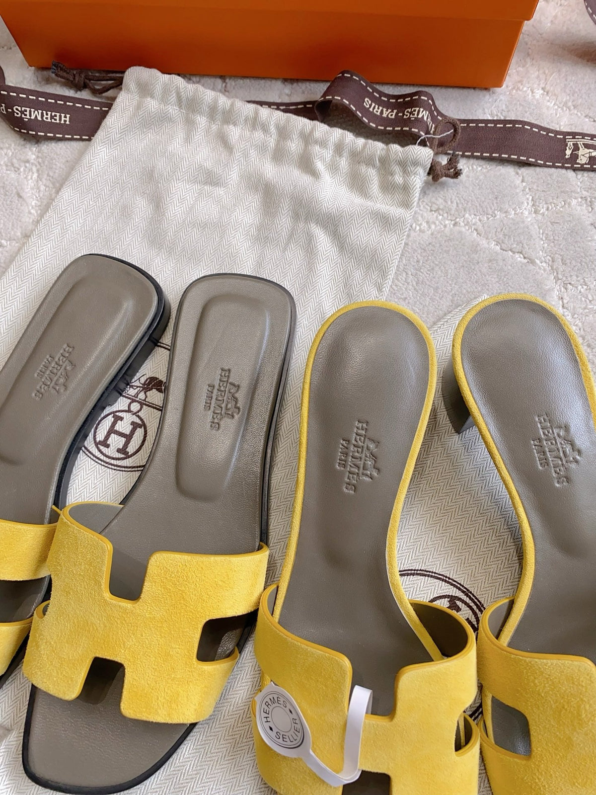 HM 26s Oran Sandal Yellow Suede 724291