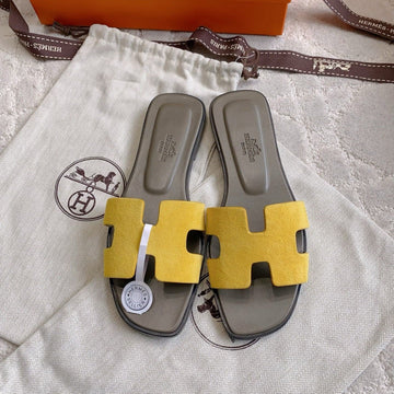 HM 26s Oran Sandal Yellow Suede 724291