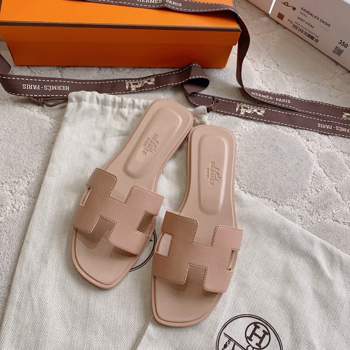 HM 26s Oran Sandal Dusty Peach Espom Goatskin 724272