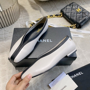 CC 26s Ballet Flat Matthieu Blazy White Sheepskin 808130