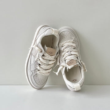 UGG Minimel Casual Sneakers Light Grey Suede Mesh