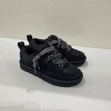 UGG Minimel Casual Sneakers Black Suede Mesh 664859