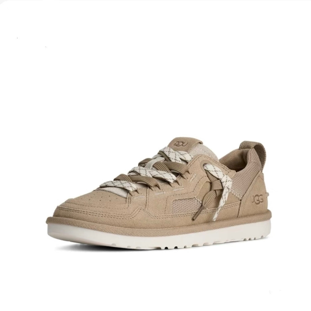 UGG Minimel Casual Sneakers Light Khahi Suede Mesh 664860