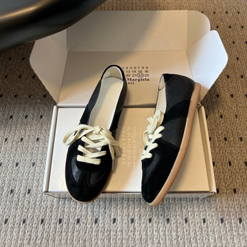 Maison Margiela Replica Sneakers Black Suede 803723