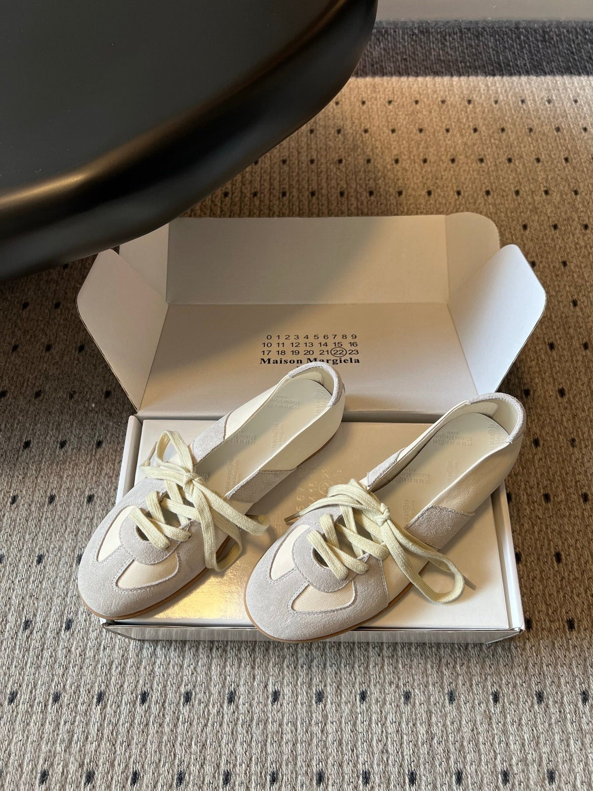 Maison Margiela Replica Sneakers Grey Suede 803725