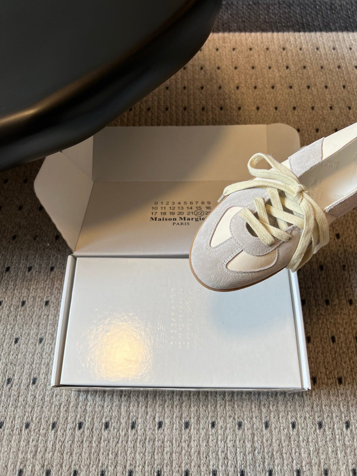 Maison Margiela Replica Sneakers Grey Suede 803725