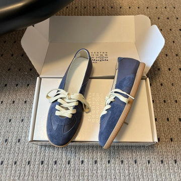 Maison Margiela Replica Sneakers Blue Suede 803726