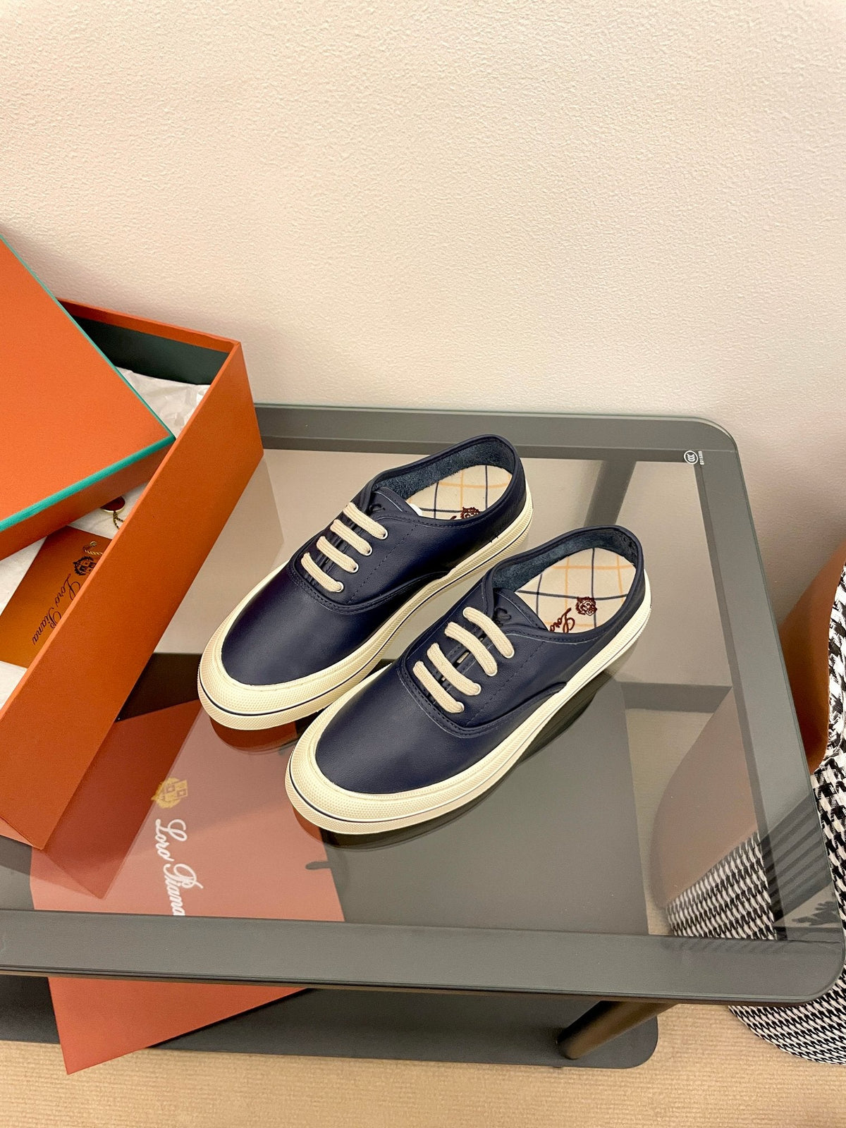 LP Nantucket Walk Sneaker Dark Blue Leather 723193