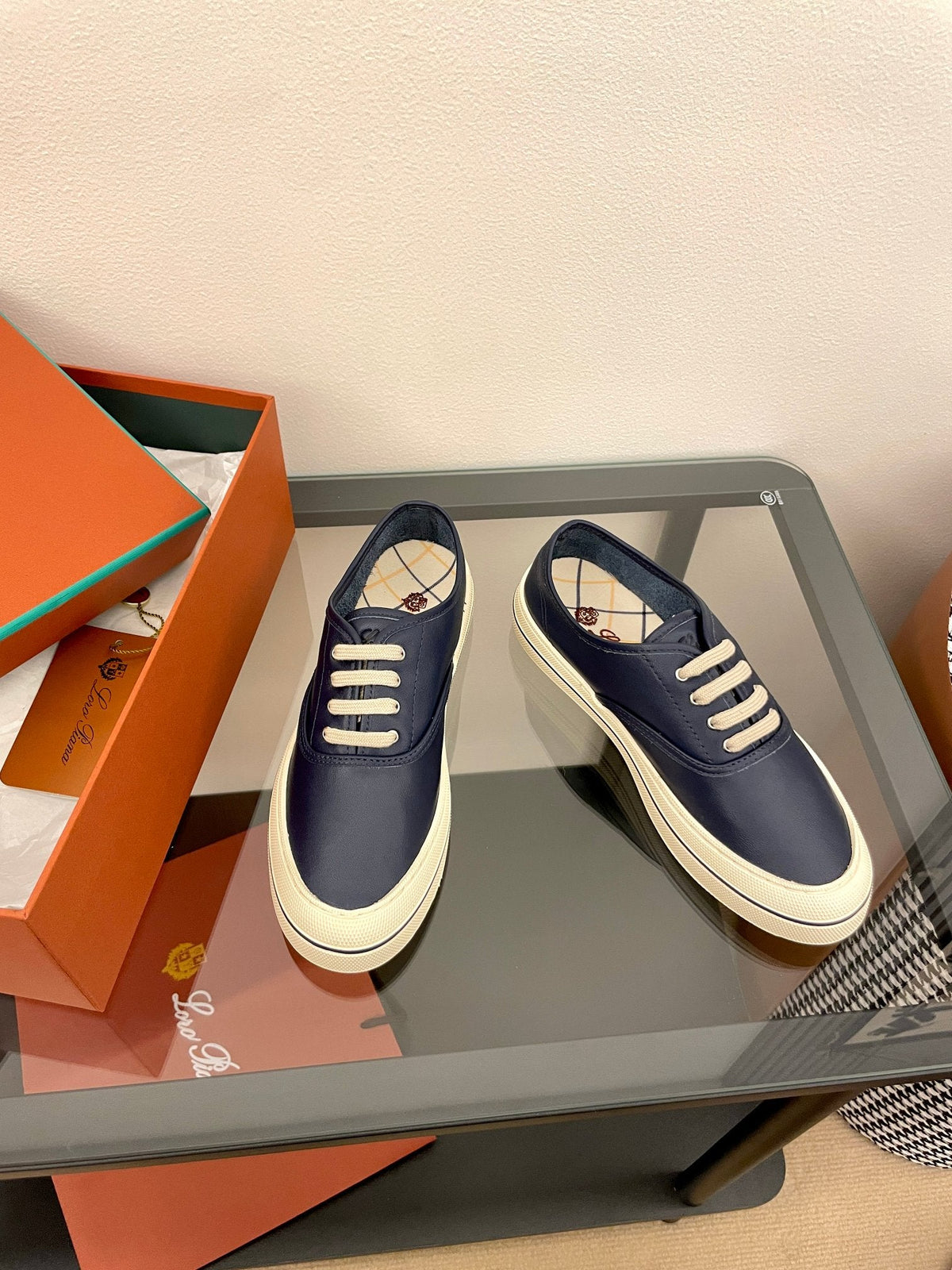 LP Nantucket Walk Sneaker Dark Blue Leather 723193