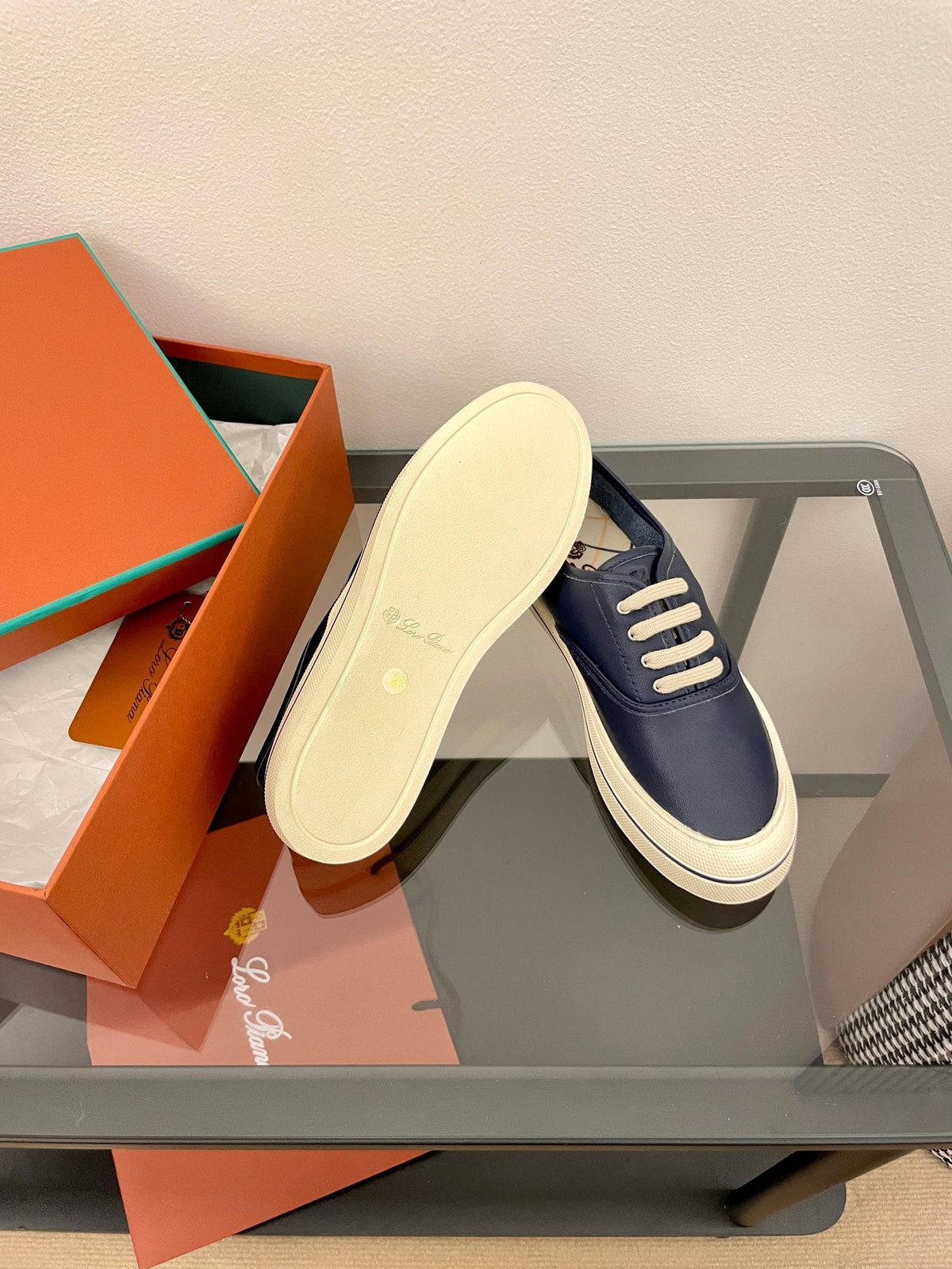 LP Nantucket Walk Sneaker Dark Blue Leather 723193
