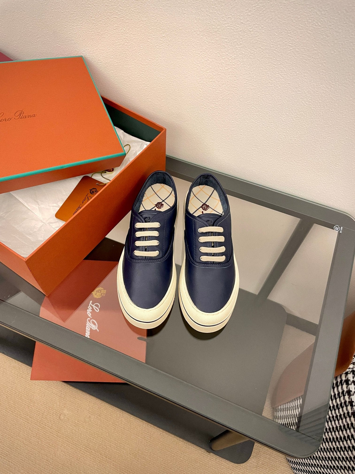 LP Nantucket Walk Sneaker Dark Blue Leather 723193