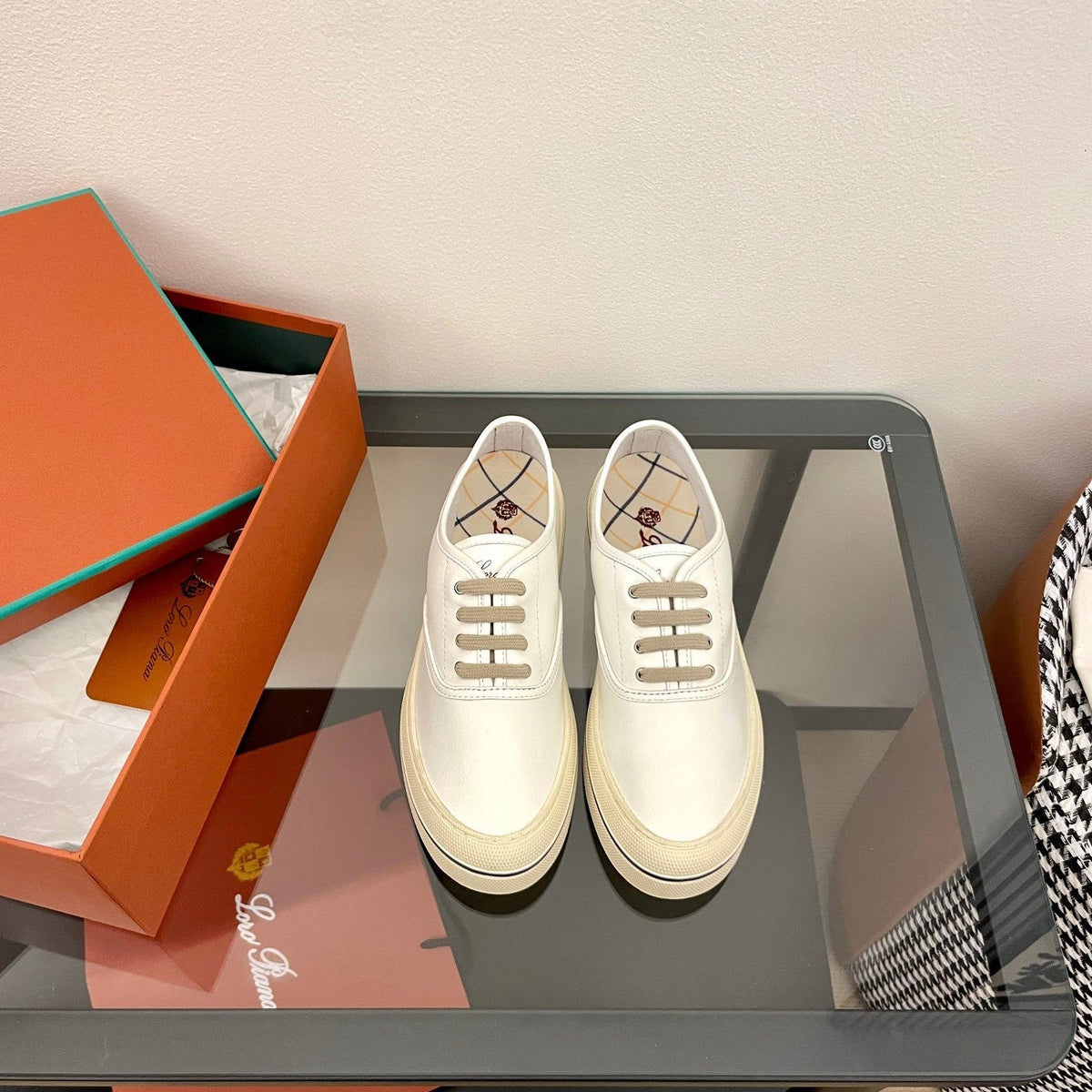 LP Nantucket Walk Sneaker Ivory Leather 723195