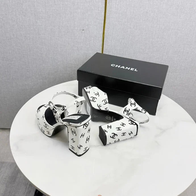 Chanel 2026 Slingback Sandals 75mm Sheepskin 801509