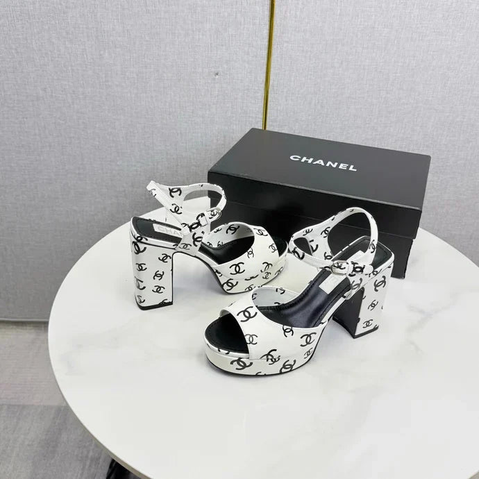 Chanel 2026 Slingback Sandals 75mm Sheepskin 801509