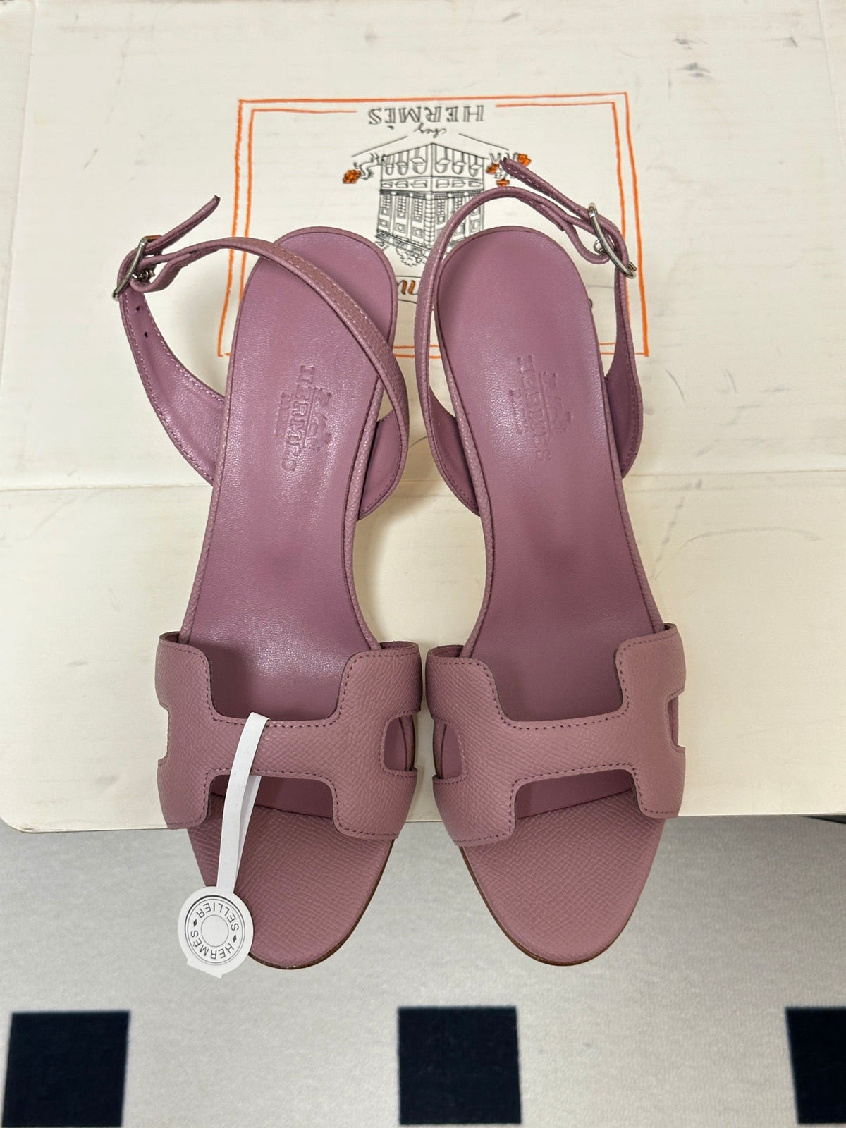 HM Holy Sandal Light Pink Cowhide 835009