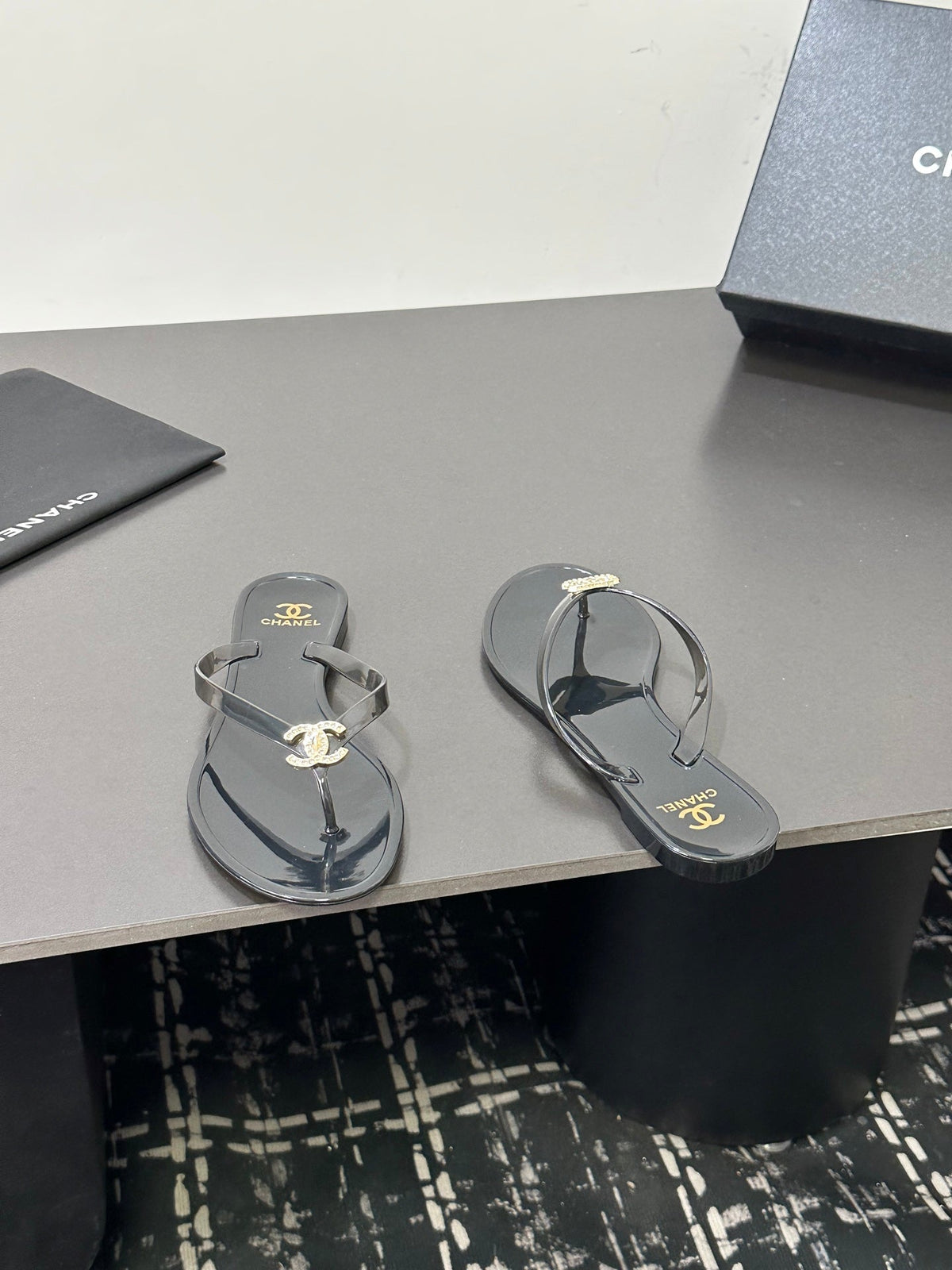 CC 26s Flip-Flops Black Eva Rubber 816395