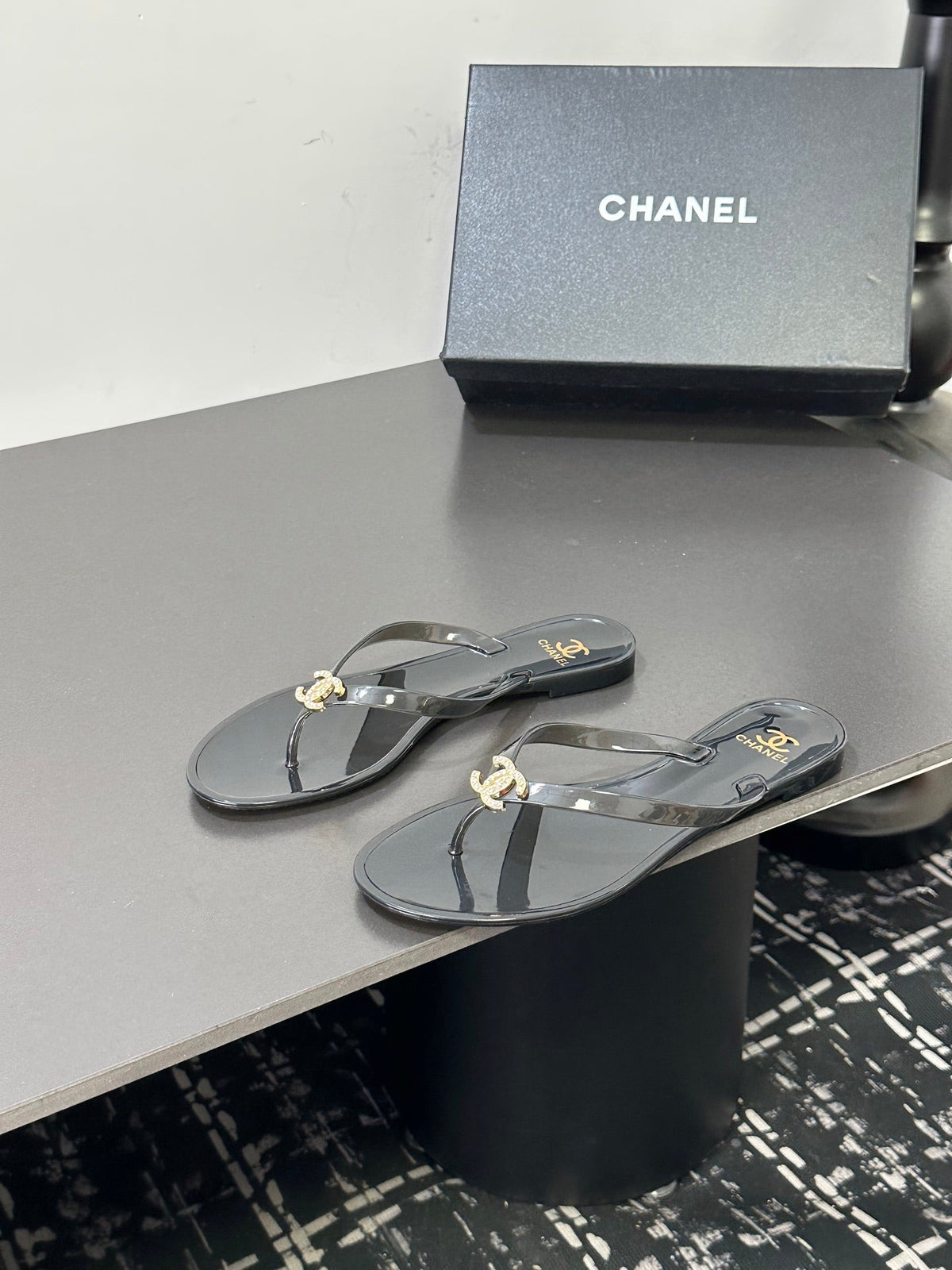 CC 26s Flip-Flops Black Eva Rubber 816395