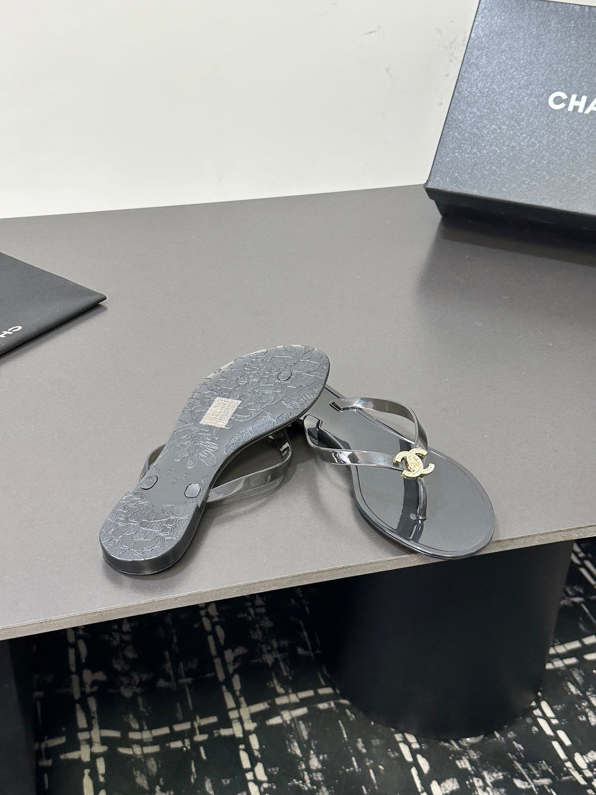 CC 26s Flip-Flops Black Eva Rubber 816395
