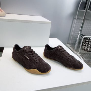 Puma X Jil Sander K-Street Sneakers Coffee Suede 842870