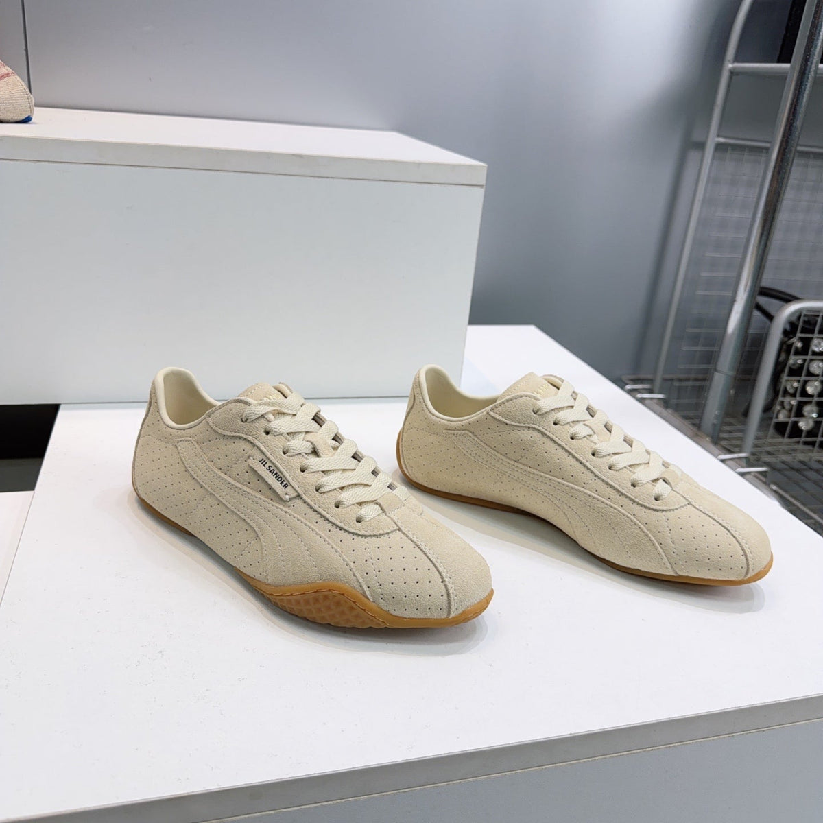 Puma X Jil Sander K-Street Sneakers Khaki Suede 842872