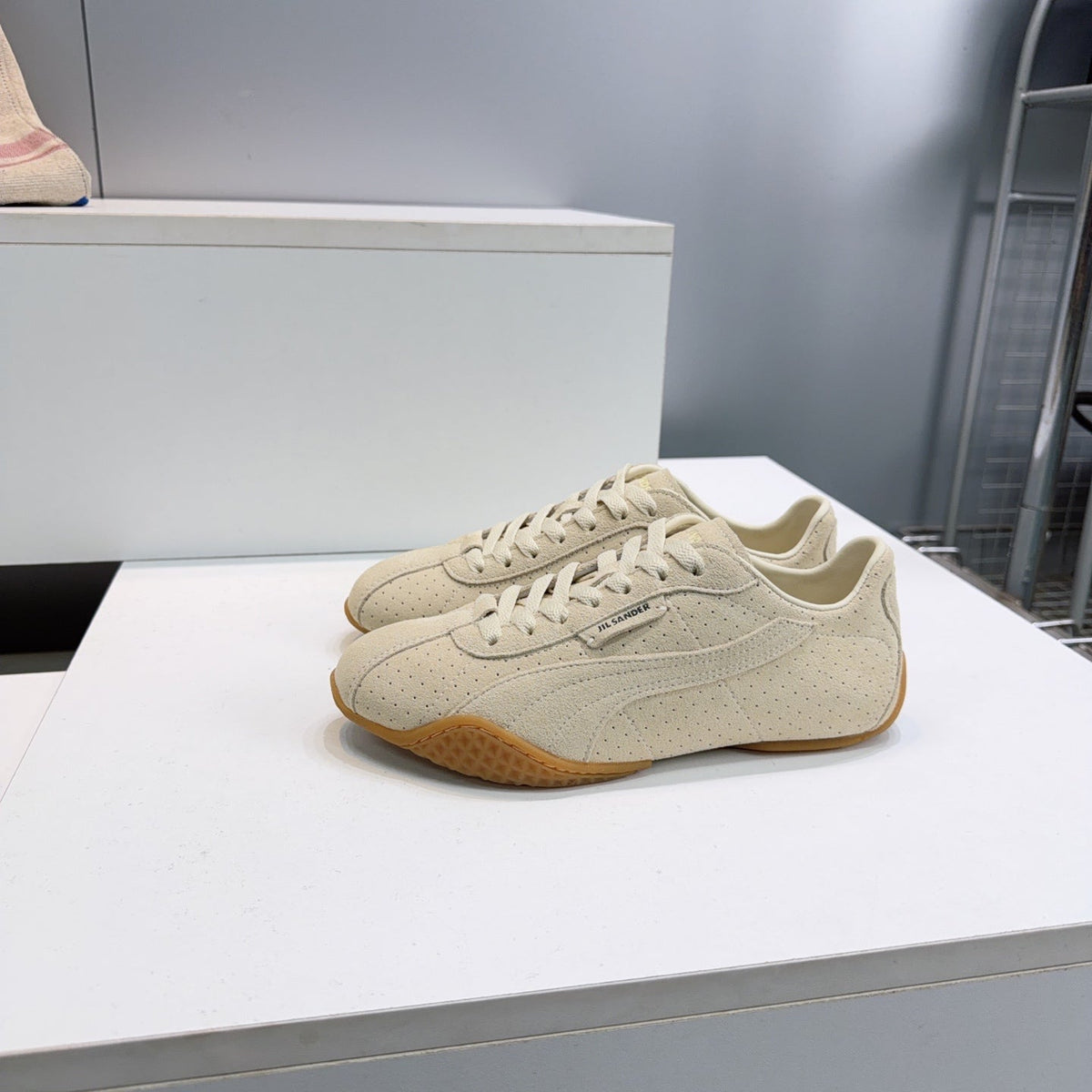 Puma X Jil Sander K-Street Sneakers Khaki Suede 842872