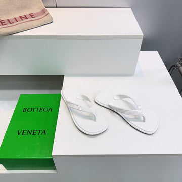 BV Sampieri Thong Sandal White Rubber 842935