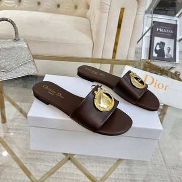 CD 26s Sandals Chocolate Leather 667119