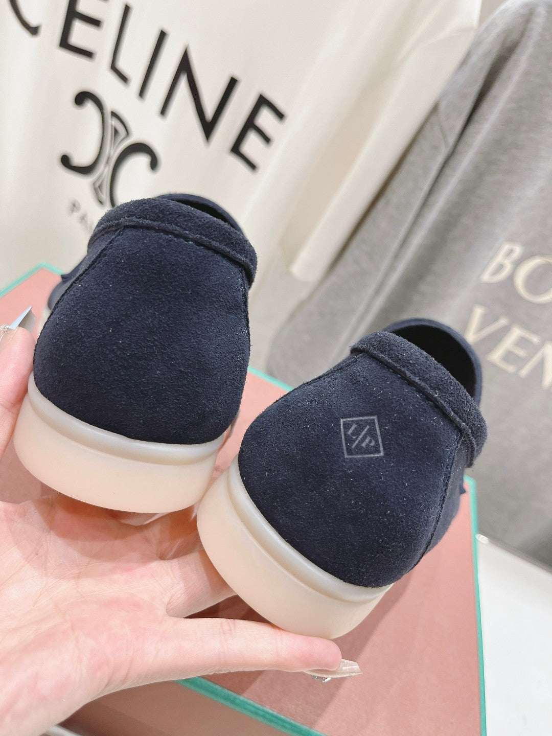 LP SUMMER CHARMS WALK LOAFERS DENIM SUEDE