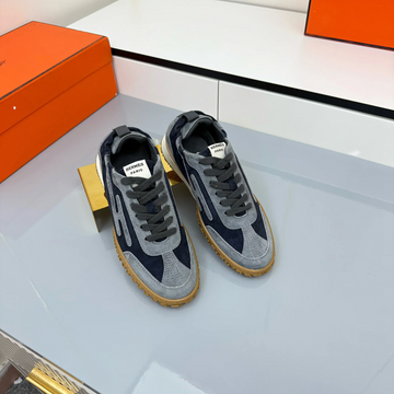 HM 2026 Casual Sneakers Navy Blue Suede 667358
