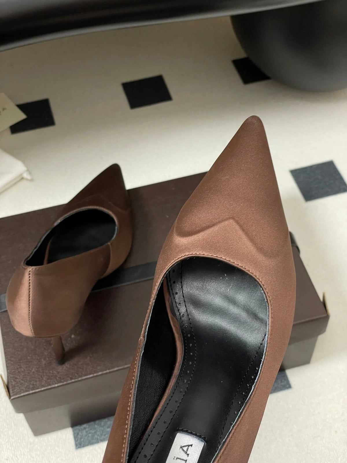 Alaia 2026 Pumps 90mm Silk Satin 777405
