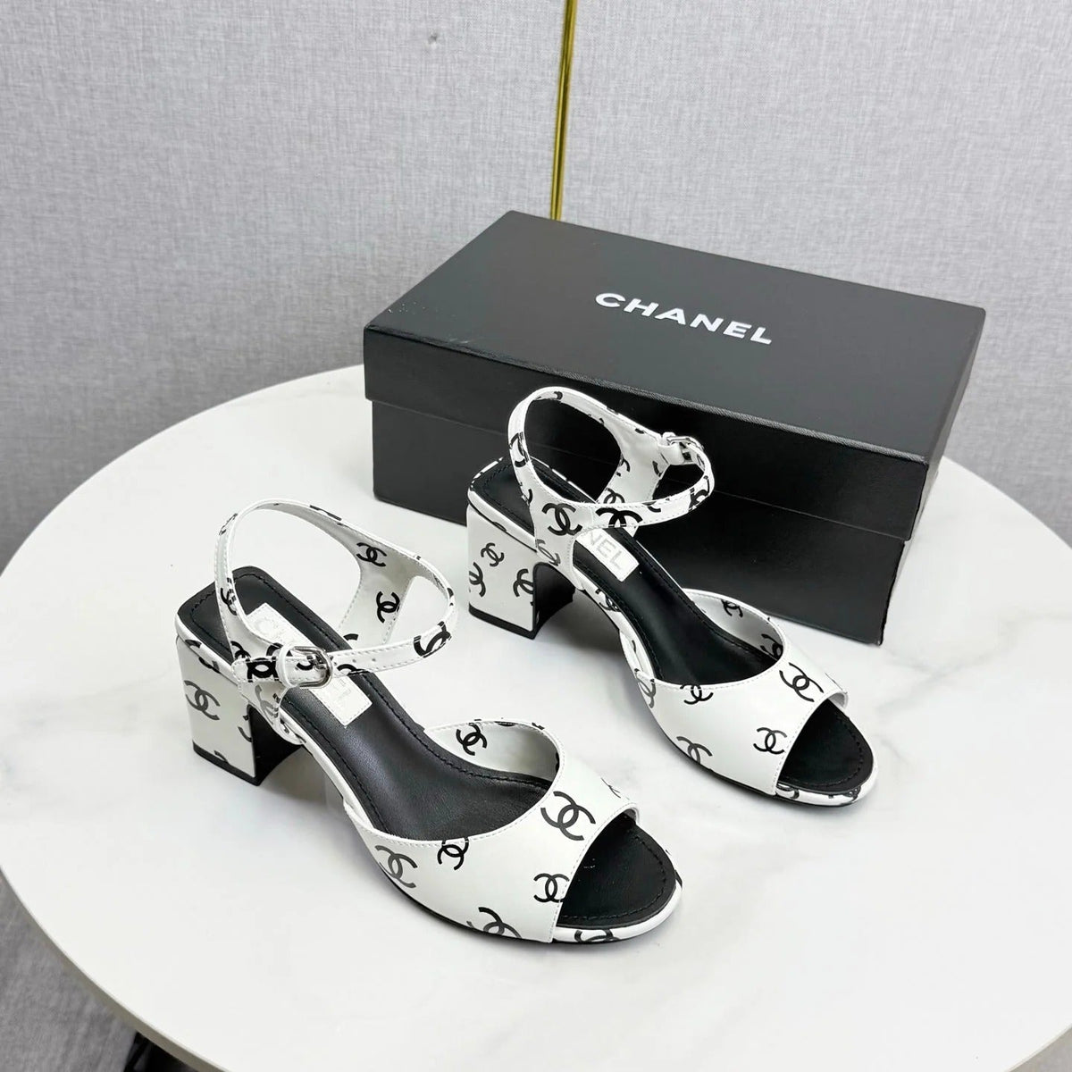 Chanel 2026 Slingback Sandals Sheepskin 801510