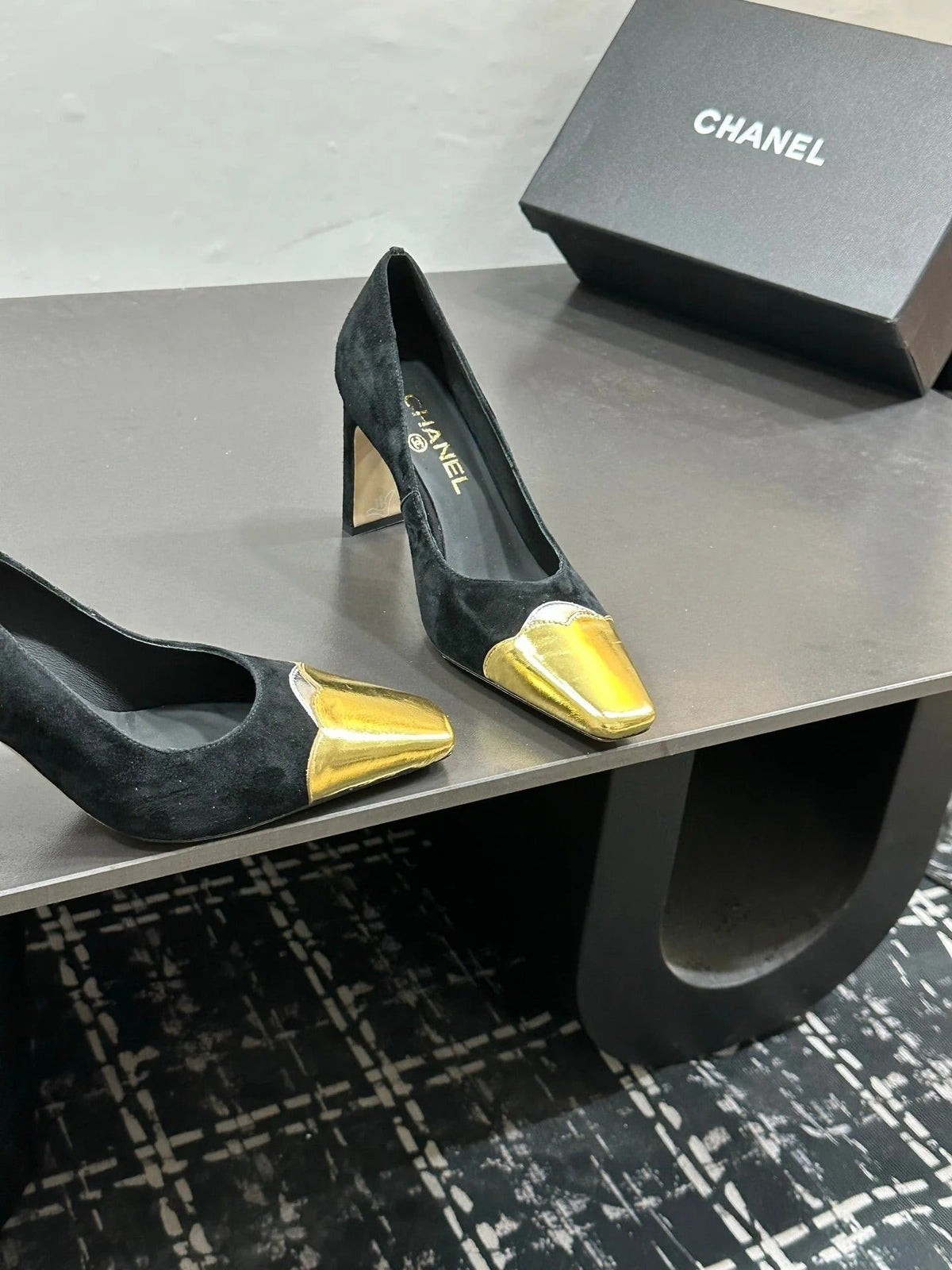 Chanel 2026 Kitten Heels Pumps Leather Sheepskin 832526