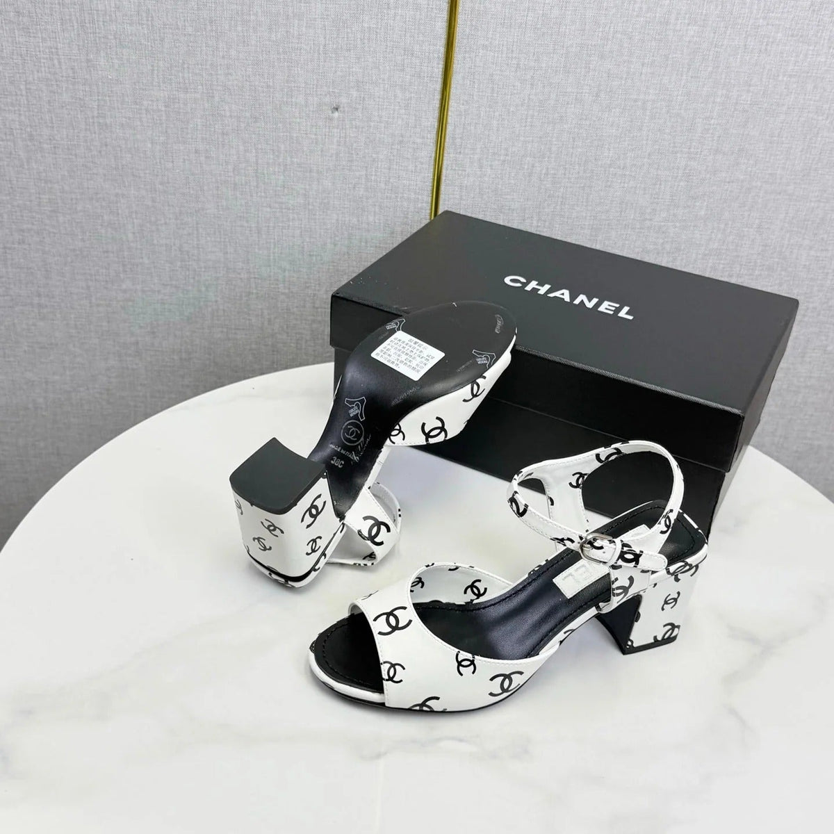 Chanel 2026 Slingback Sandals Sheepskin 801510