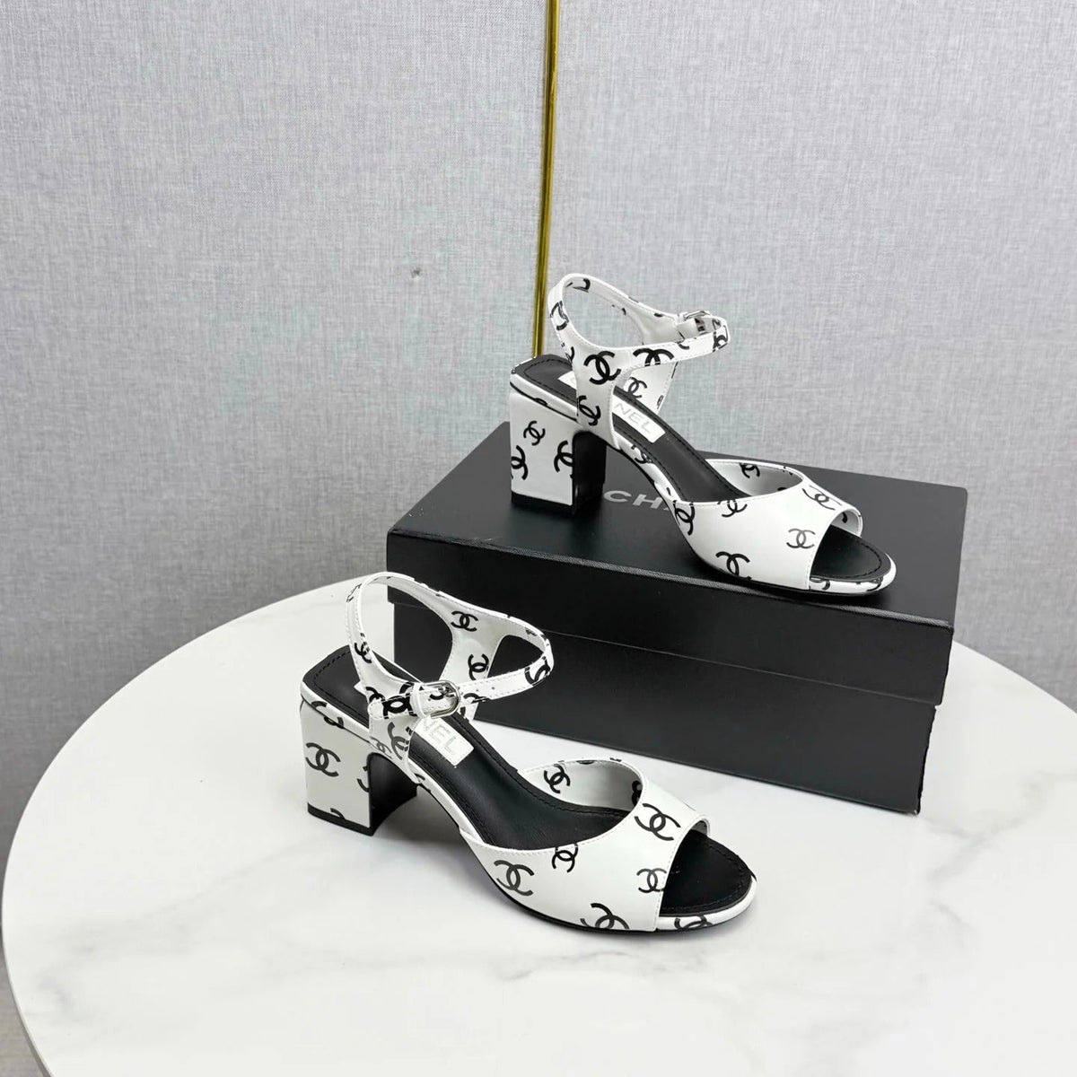 Chanel 2026 Slingback Sandals Sheepskin 801510